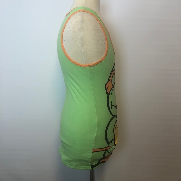 Nickelodeon Ninja Turtle Tank Top Tee Shirt Small - Picture 4 of 8